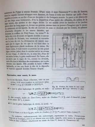 Le petit temple d'Abou Simbel, vol. 1: Etude archéologique et épigraphique, essai d'interprétation. Vol. 2: Planches (complete set)[newline]M0452c-05.jpg