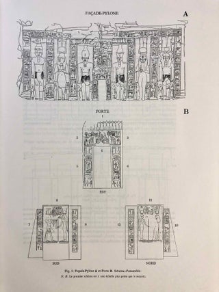 Le petit temple d'Abou Simbel, vol. 1: Etude archéologique et épigraphique, essai d'interprétation. Vol. 2: Planches (complete set)[newline]M0452e-08.jpg