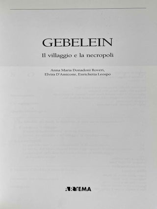Gebelein - Il villaggio e la necropoli[newline]M0461c-01.jpeg