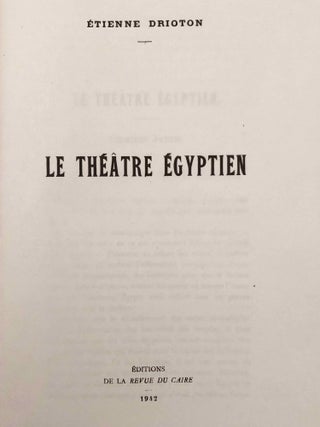Le théâtre égyptien[newline]M0466a-04.jpg