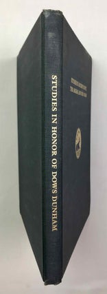 Item #M0473c Studies in Ancient Egypt, the Aegean, and the Sudan. Essays in honor of Dows Dunham....