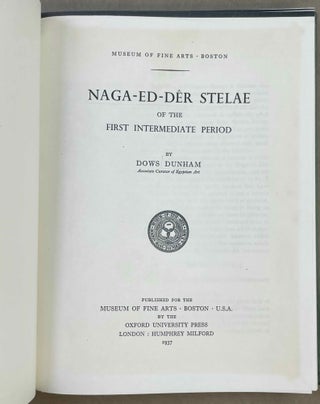 Naga ed-Der stelae of the First Intermediate Period (XEROX)