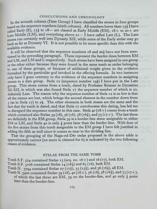 Naga ed-Der stelae of the First Intermediate Period (XEROX)