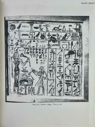 Naga ed-Der stelae of the First Intermediate Period (XEROX)
