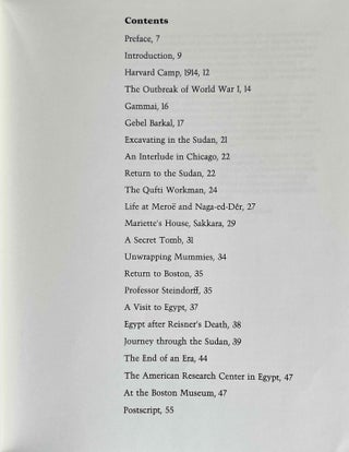 Recollections of an Egyptologist