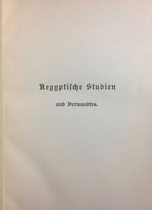 Aegyptische Studien und Verwandtes[newline]M0485-02.jpg