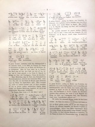 Papyros Ebers. Erster Band: Einleitung und Text, Tafel I-LXIX Zweiter Band: Glossar und Text, Tafel LXX-CX (complete set)