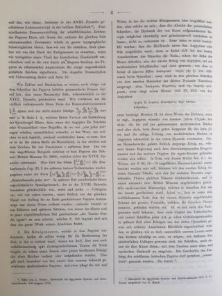 Papyros Ebers. Erster Band: Einleitung und Text, Tafel I-LXIX. Zweiter Band: Glossar und Text, Tafel LXX-CX (complete set)[newline]M0486a-09.jpg