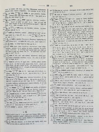 Papyros Ebers. Erster Band: Einleitung und Text, Tafel I-LXIX. Zweiter Band: Glossar und Text, Tafel LXX-CX (complete set)[newline]M0486o-10.jpeg