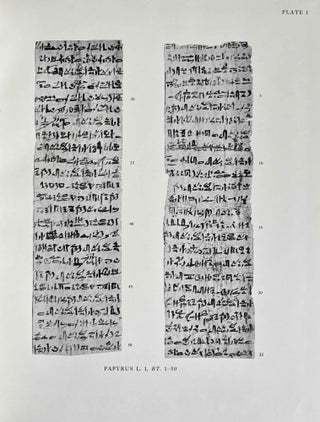 Oracular amuletic decrees of the late New Kingdom. Vol. I: Text. Vol. II: Plates (complete set)[newline]M0502c-14.jpeg