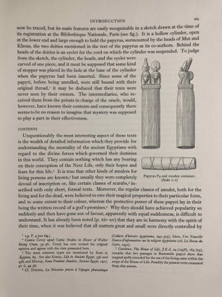 Oracular amuletic decrees of the late New Kingdom. Vol. I: Text. Vol. II: Plates (complete set)