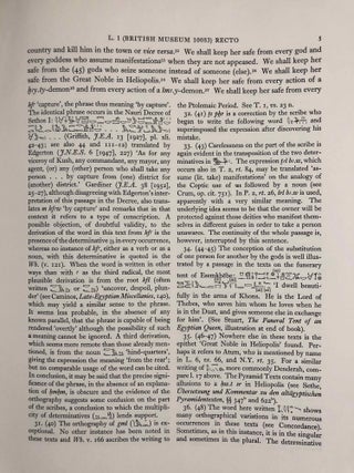 Oracular amuletic decrees of the late New Kingdom. Vol. I: Text. Vol. II: Plates (complete set)