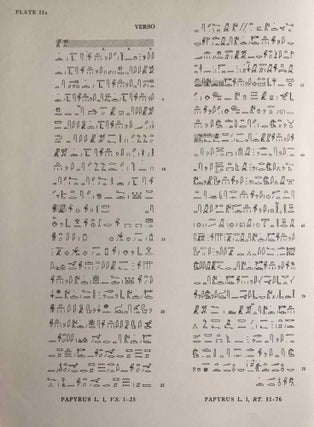 Oracular amuletic decrees of the late New Kingdom. Vol. I: Text. Vol. II: Plates (complete set)