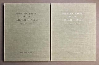 Oracular amuletic decrees of the late New Kingdom. Vol. I: Text. Vol. II: Plates (complete set)
