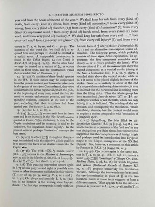 Oracular amuletic decrees of the late New Kingdom. Vol. I: Text. Vol. II: Plates (complete set)