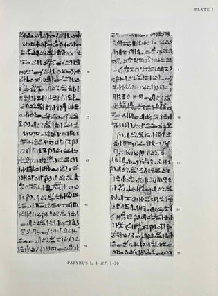 Oracular amuletic decrees of the late New Kingdom. Vol. I: Text. Vol. II: Plates (complete set)[newline]M0502h-14.jpeg
