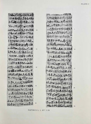 Oracular amuletic decrees of the late New Kingdom. Vol. I: Text. Vol. II: Plates (complete set)