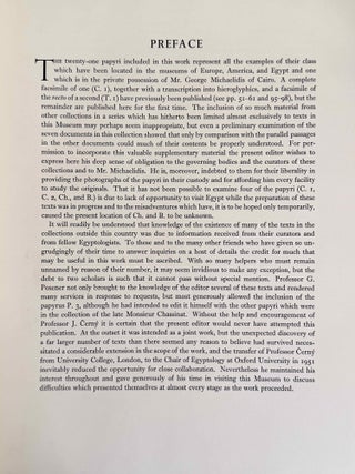 Oracular amuletic decrees of the late New Kingdom. Vol. I: Text. Vol. II: Plates (complete set)