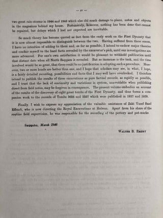 Great tombs of the First Dynasty. Vol. I, II & III (complete set)[newline]M0509d-05.jpg
