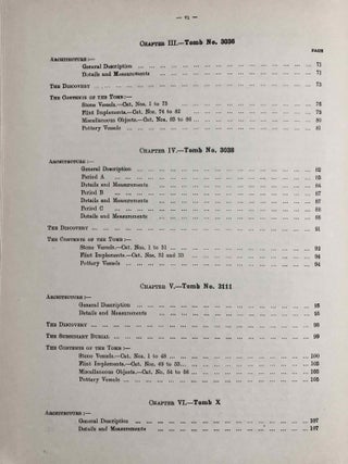 Great tombs of the First Dynasty. Vol. I, II & III (complete set)[newline]M0509d-07.jpg