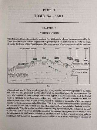 Great tombs of the First Dynasty. Vol. I, II & III (complete set)[newline]M0509d-24.jpg