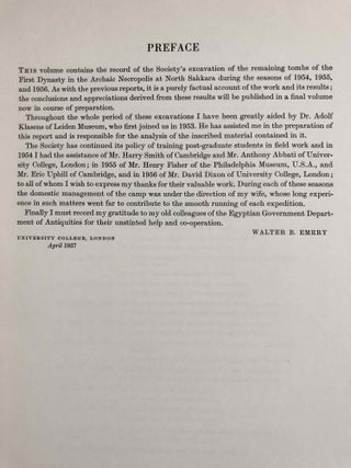 Great tombs of the First Dynasty. Vol. I, II & III (complete set)[newline]M0509d-33.jpg