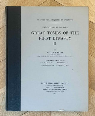 Great tombs of the First Dynasty. Vol. II