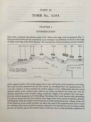 Great tombs of the First Dynasty. Vol. II