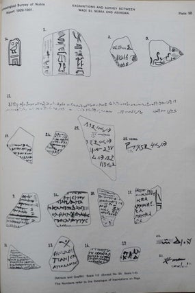 The excavations and survey between Wadi es-Sebua and Adindan 1929-1931. Vol. I: Text. Vol. II: Plates (complete set)[newline]M0517-07.jpg