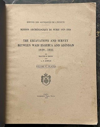 The excavations and survey between Wadi es-Sebua and Adindan 1929-1931. Vol. II: Plates (only)[newline]M0517d-02.jpeg