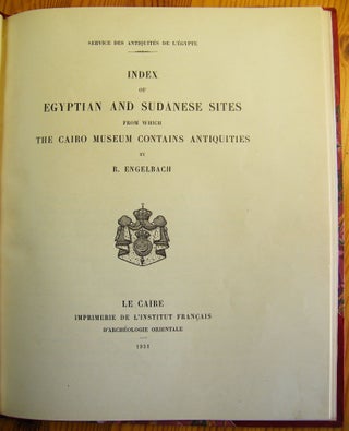 Index of Egyptian and Sudanese sites from which the Cairo Museum contains antiquities[newline]M0521-03.jpg