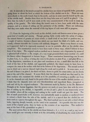 The Aswân obelisk. With some remarks on the ancient engineering.