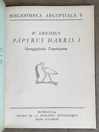 Papyrus Harris I. Hieroglyphische Transkription.[newline]M0525e-03.jpeg