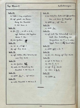Papyrus Harris I. Hieroglyphische Transkription.