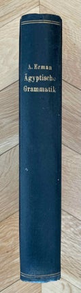 Item #M0527c Ägyptische Grammatik. 4. Auflage. ERMAN Adolf