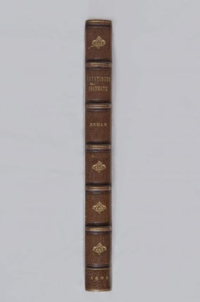 Item #M0528 Ägyptische Grammatik. Mit Schrifttafel, Litteratur, Lesestücken und...