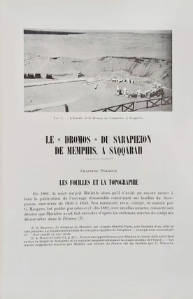 Les statues ptolémaïques du Sarapieion de Memphis