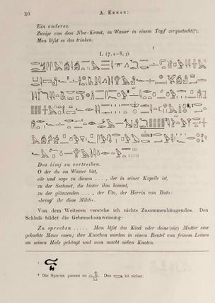 Zaubersprüche für Mutter und Kind. Aus dem papyrus 3027 des Berliner Museums.[newline]M0539a-04.jpg