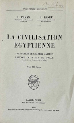 La civilisation égyptienne