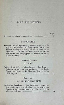 La civilisation égyptienne
