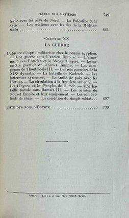 La civilisation égyptienne