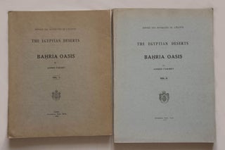 Item #M0554a The Egyptian Deserts. Bahria Oasis. Vol. I & II (complete set). FAKHRY Ahmed[newline]M0554a.jpg
