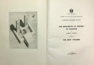 The monuments of Sneferu at Dahshur. Vol. I: The bent pyramid. Vol. II: The valley temple. Part I: The temple reliefs. Part II: The finds (complete set of 3 volumes)[newline]M0558j-03.jpeg