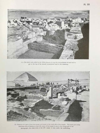 The monuments of Sneferu at Dahshur. Vol. I: The bent pyramid. Vol. II: The valley temple. Part I: The temple reliefs. Part II: The finds (complete set of 3 volumes)[newline]M0558j-24.jpeg