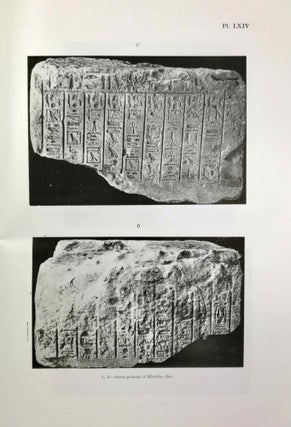 The monuments of Sneferu at Dahshur. Vol. I: The bent pyramid. Vol. II: The valley temple. Part I: The temple reliefs. Part II: The finds (complete set of 3 volumes)[newline]M0558j-37.jpeg