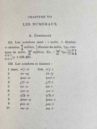 Grammaire de l'ancien &eacute;gyptien (hi&eacute;roglyphes)
