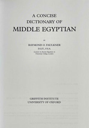 A concise dictionary of Middle Egyptian[newline]M0565k-01.jpeg