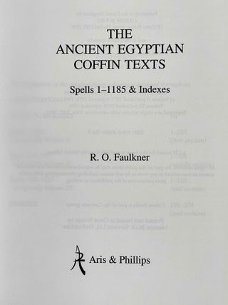 Ancient Egyptian coffin texts. Spells 1-1185 et indexes (complete).[newline]M0567f-01.jpeg