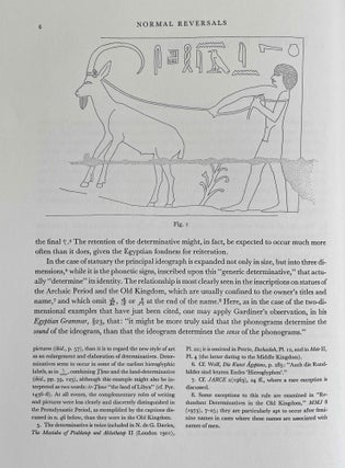 The orientation of hieroglyphs. Vol. I: Reversals[newline]M0586-07.jpeg