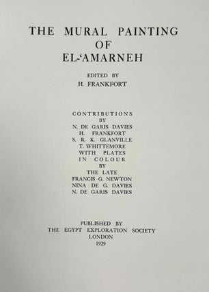 The mural painting of El-Amarneh
